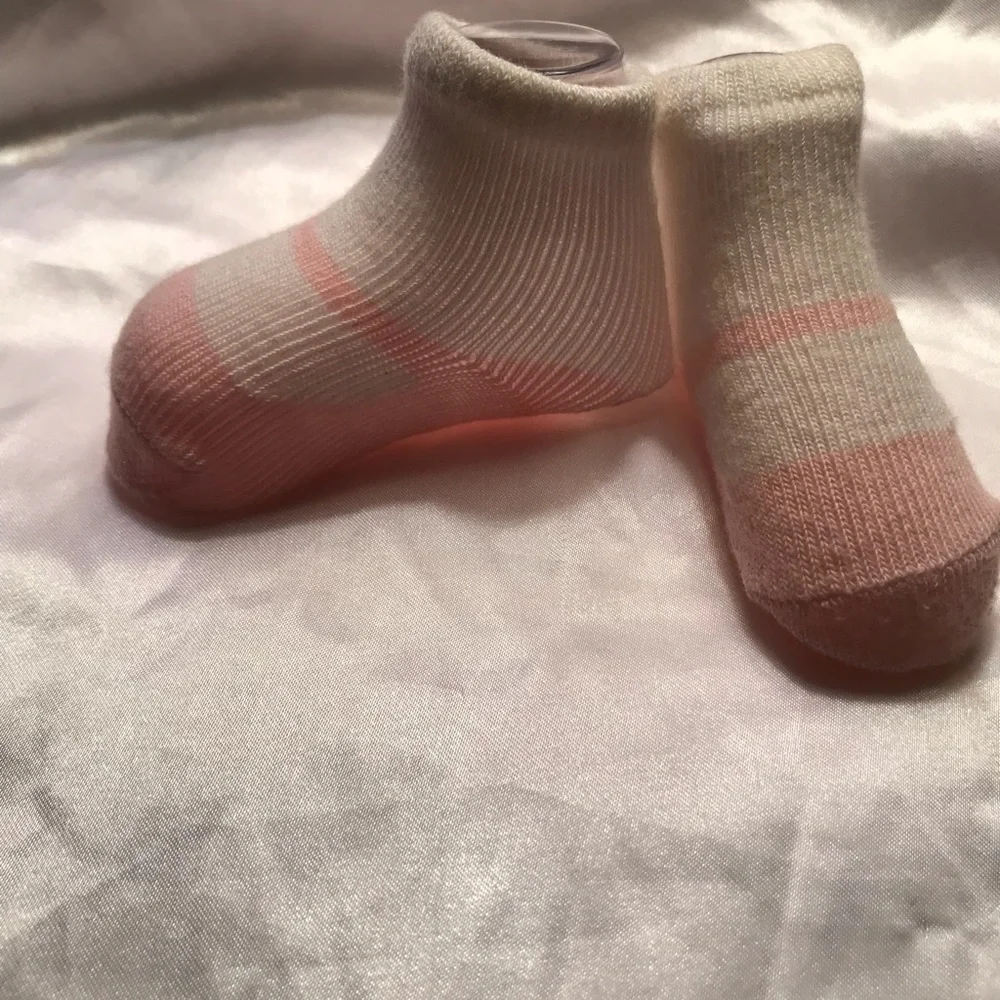 Newborn Baby Girl Sock Booties